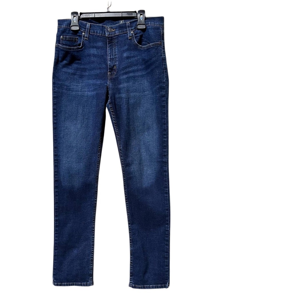 Men's George Slim Blue Jeans Pants EUC